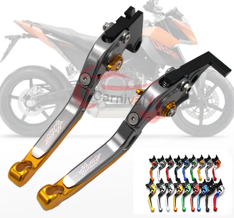 

Laser logo (Hornet) CNC adjustable silver brake clutch levers ForHonda CB900 CB 900 Hornet 2002-2006, 2003, 2004, 2005, 2006