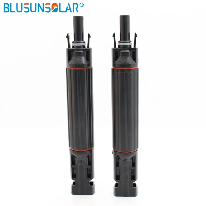 

BLUSUNSOLAR In Line Fuse Connector Holder Waterproof IP68 DC Solar Inline Fuse PV Connector With Fuse Rated Reach 30A