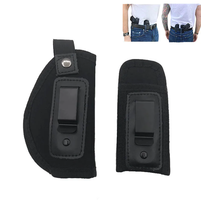 Universal Tactical Gun Holster + Magazine Pouch Right Hand Airsoft Gun Carry Waist Belt Holster Hunting Accessories