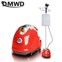 DMWD Garment Steamers Continuous Steam generator Iron for Clothes Hanging Vertical Electric Ironing Machine Handheld brush 2000W