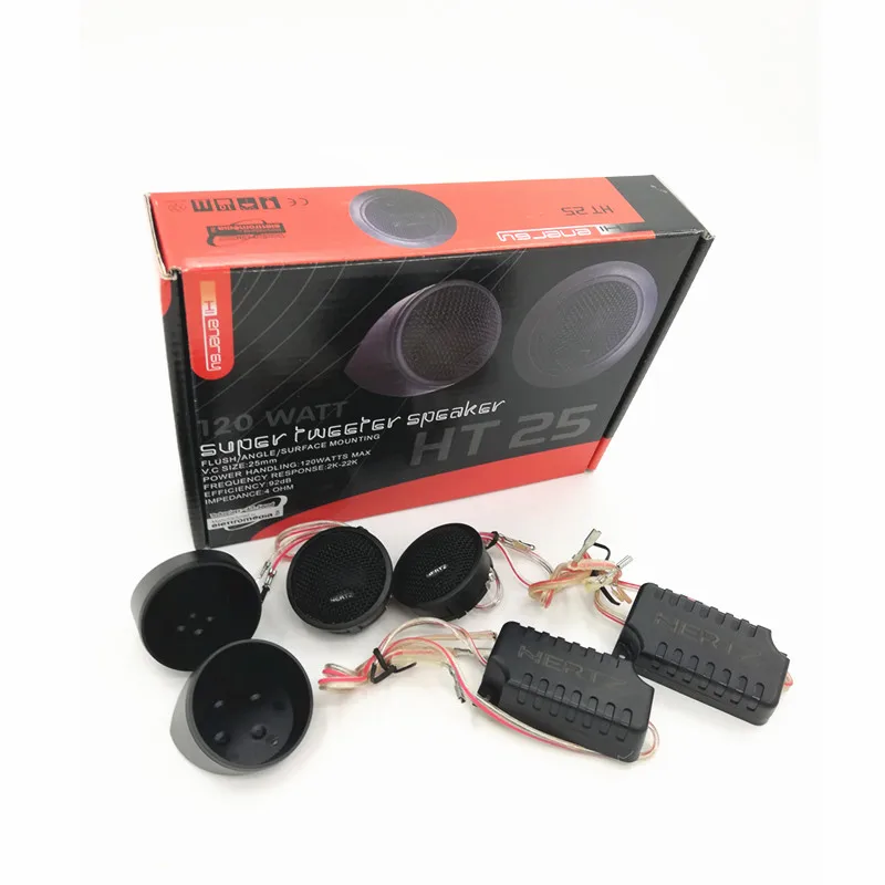 2021 New  Arrival 1 set 120W Quality Dome Silk Tweeter Car Speaker Crossover Divider Component Vehicle Auto Music Stereo