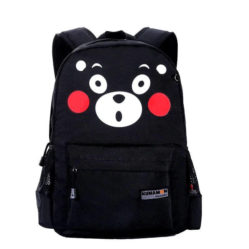 New Fashion Kumamon Boys Nylon Backpack Kids School Bags For Children