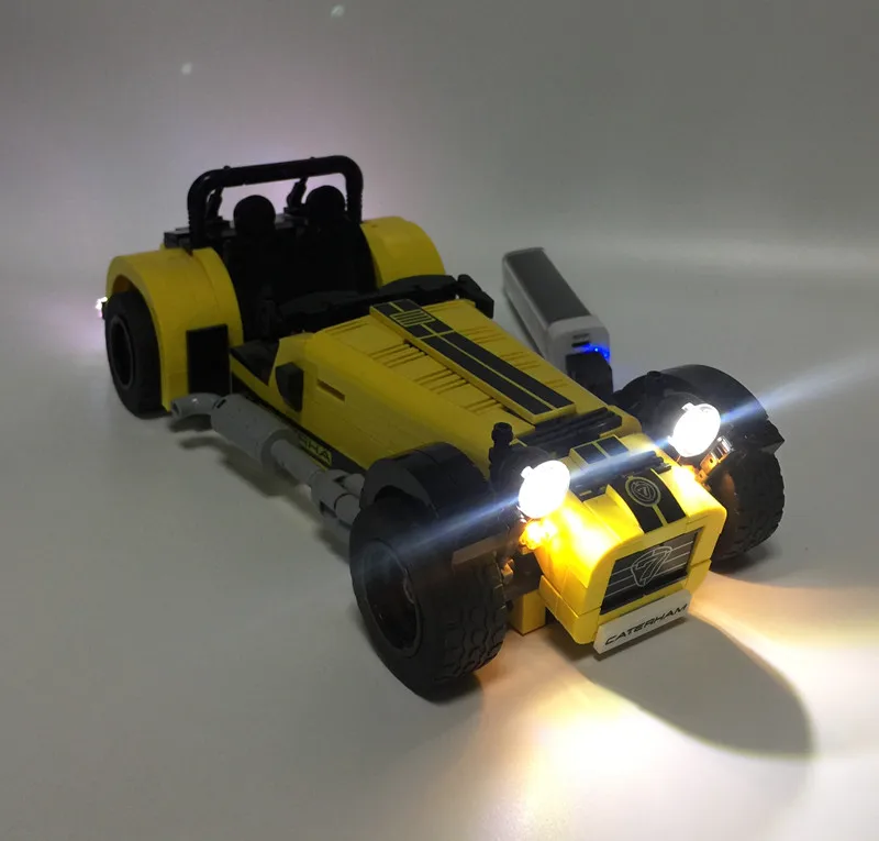 EASYLITE LED Light Set For Ideas 21307 And 21008 Caterham Seven 620R DIY Toys Blocks Bricks Only Lighting Kit Not Include Mo