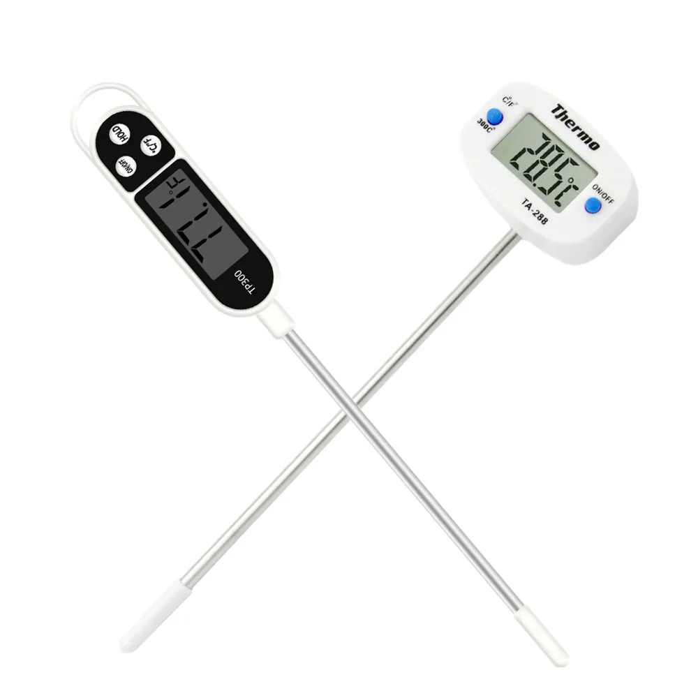 Digital Food Thermometer Kitchen Meat Cooking Tester For Meat BBQ Water Milk Oil Convenience Electronic Oven Kitchen Tools