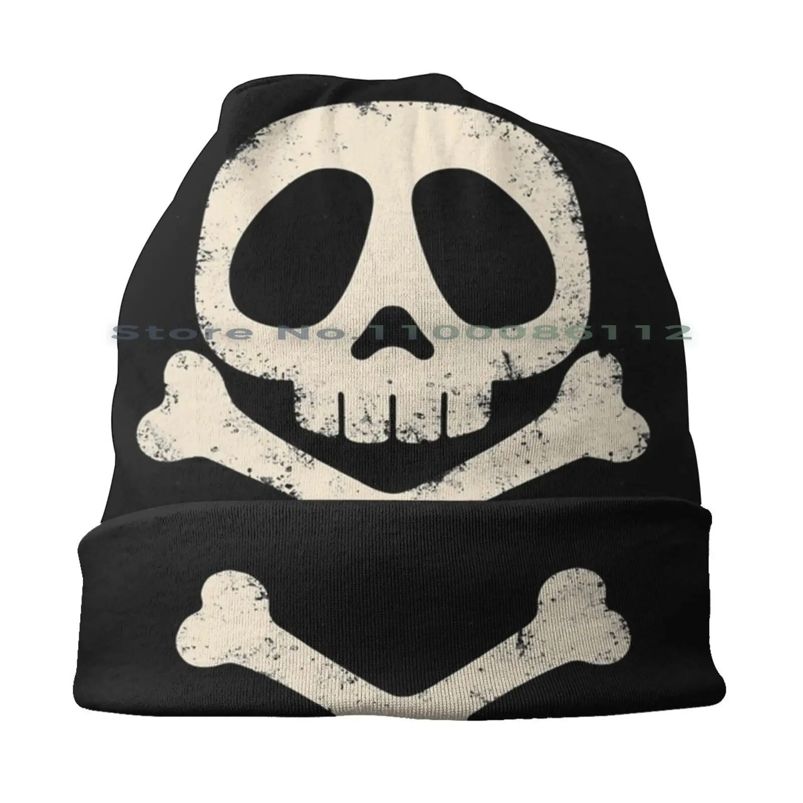 Harlock Vintage Bucket Hat Sun Cap Harlock Skull Skeleton Bones Tibias Pirate Flag Captain Sailor Anime Sleeve Cartoon Movie