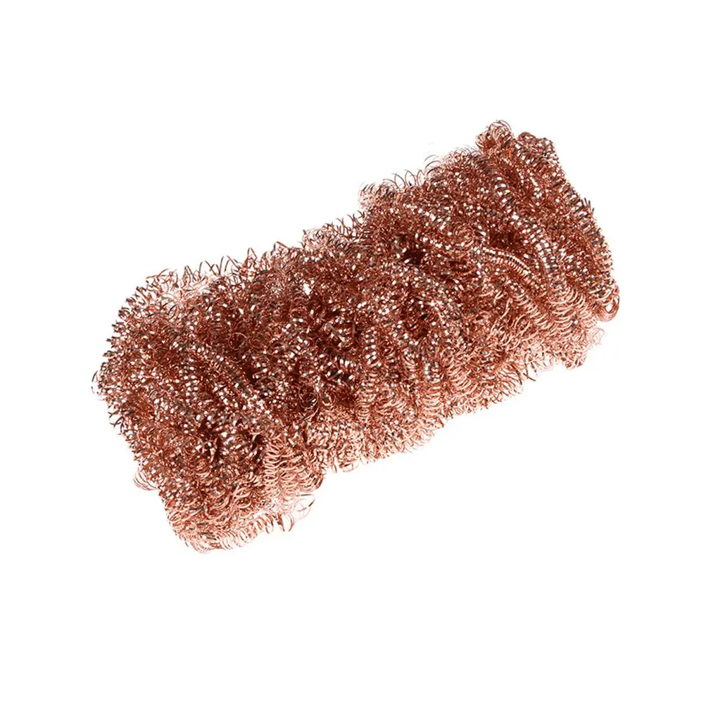 Metal Wire With Stand Set Welding Desoldering Soldering Solder Iron Tip Dross Cleaner Cleaning Steel Ball Mesh Filter Tin Remove