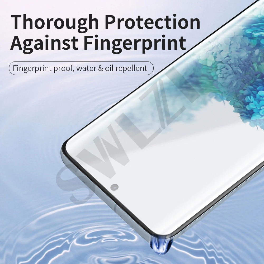 5-1Pcs on the tempered glass for Samsung Galaxy s20 plus s21 FE 5G ultra phone screen protector protective filme