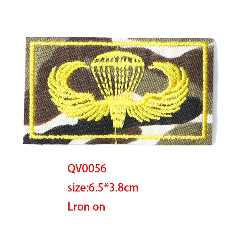 US Marine Corps Medal icon Embroidered Iron on Patches for Clothing DIY Stripes Stickers Custom Badges on the Backpack