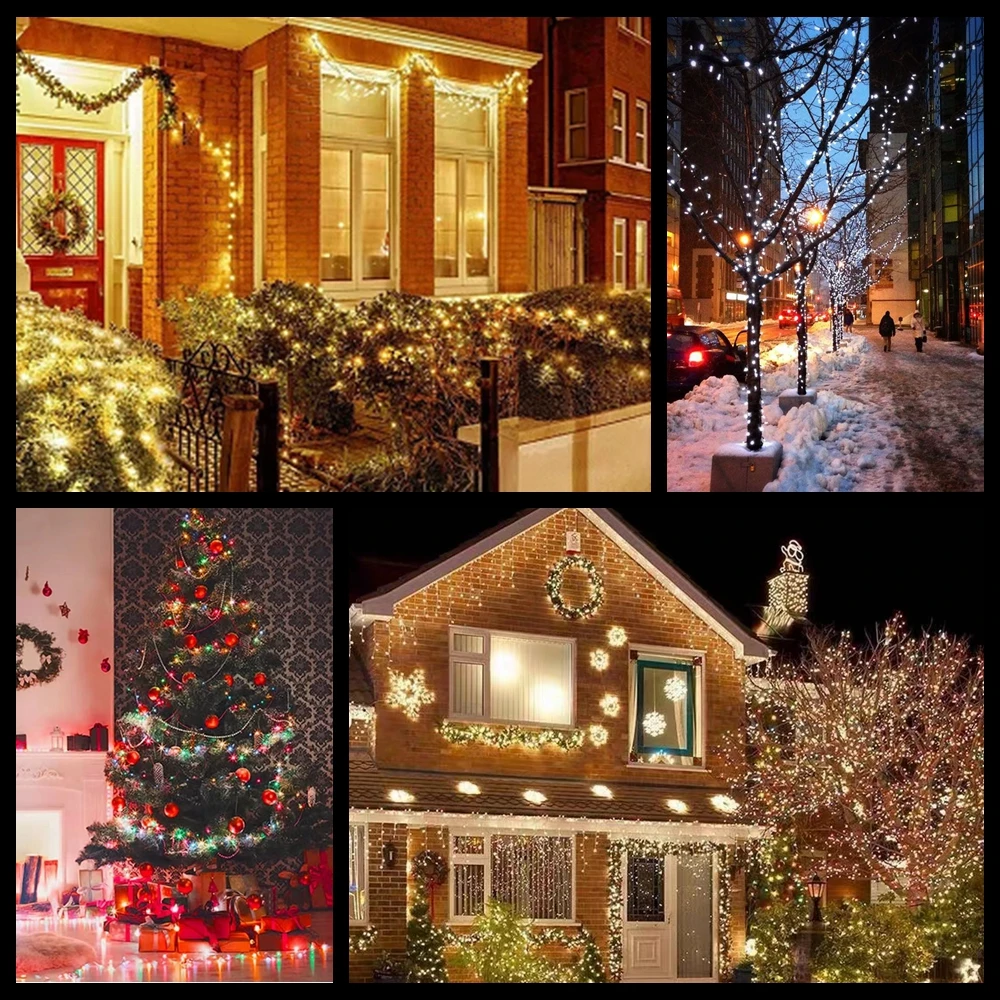 USB LED String Christmas Lights For Bedroom SK6812 WS2812B RGB Led Light Bluetooth Music Full Color Addressable Individually 5V