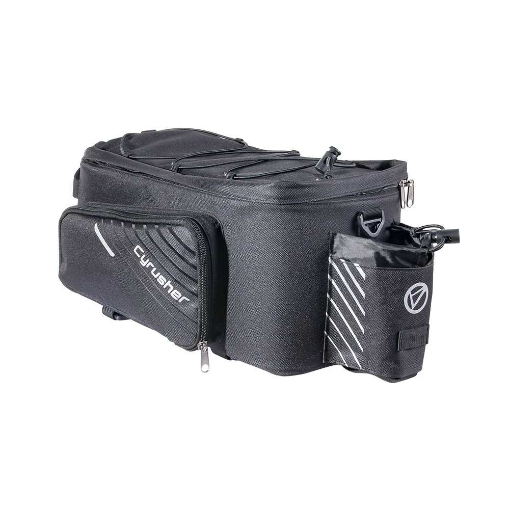 Cyrusher-Customized Multi-function Shelf Package, Large Capacity Bicycle Bag, Waterproof MTB Bike Rack Bags, Rear Tail Bag