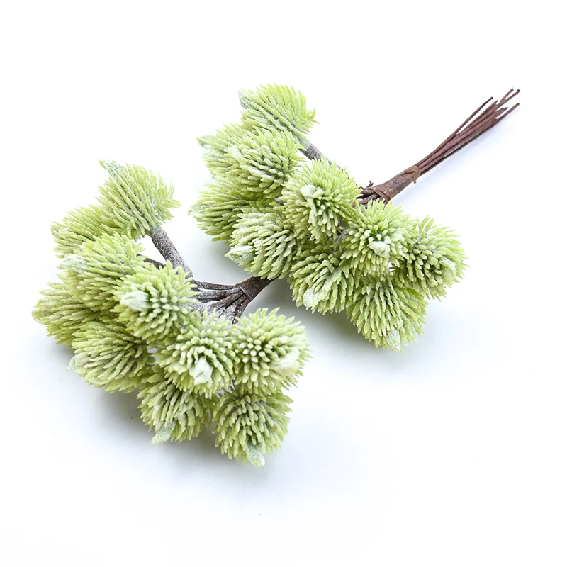 10Pcs Cheap Artificial Plants Christmas Decorations for Home Wedding Decorative Flowers Wreaths Diy Gifts Box Household Products - Image 2