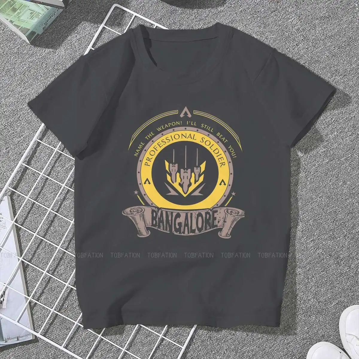 BANGALORE - LIMITED EDITION Feminine Clothes Apex Legends Game Oversized T-shirt Harajuku Vintage Female Top