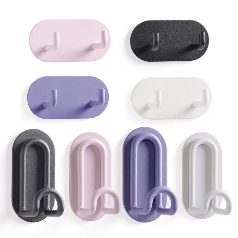 

Multi-Purpose Strong Viscose Adhesive Hook Load-bearing Door Back Wall Bathroom Kitchen Key Seamless Nail Paste Clothes Hanger