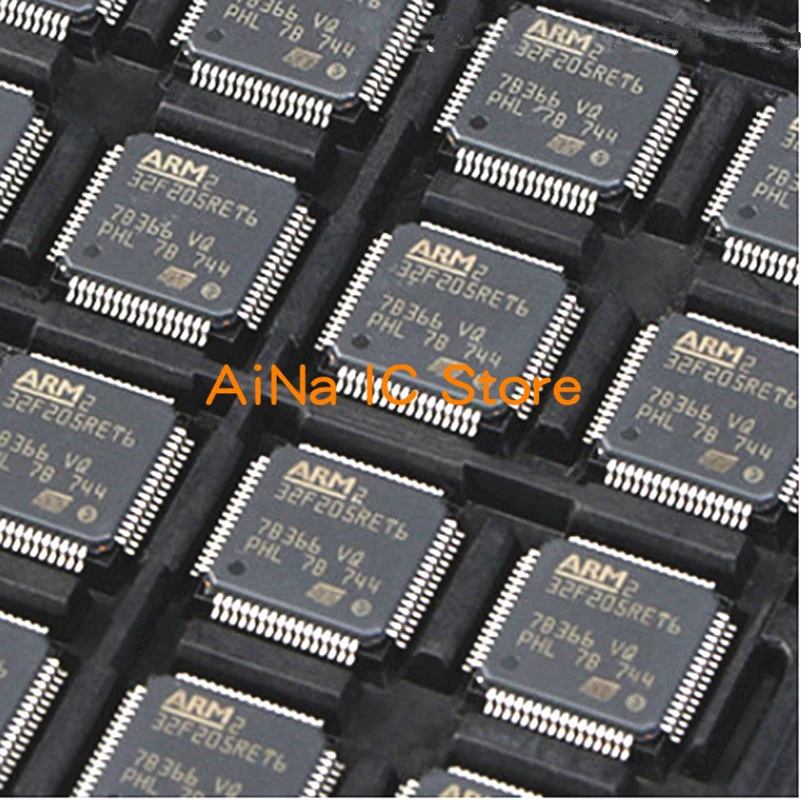 

5pcs~20pcs/lot STM32F205RET6 STM32F205 32F205RET6 LQFP-64 New Original