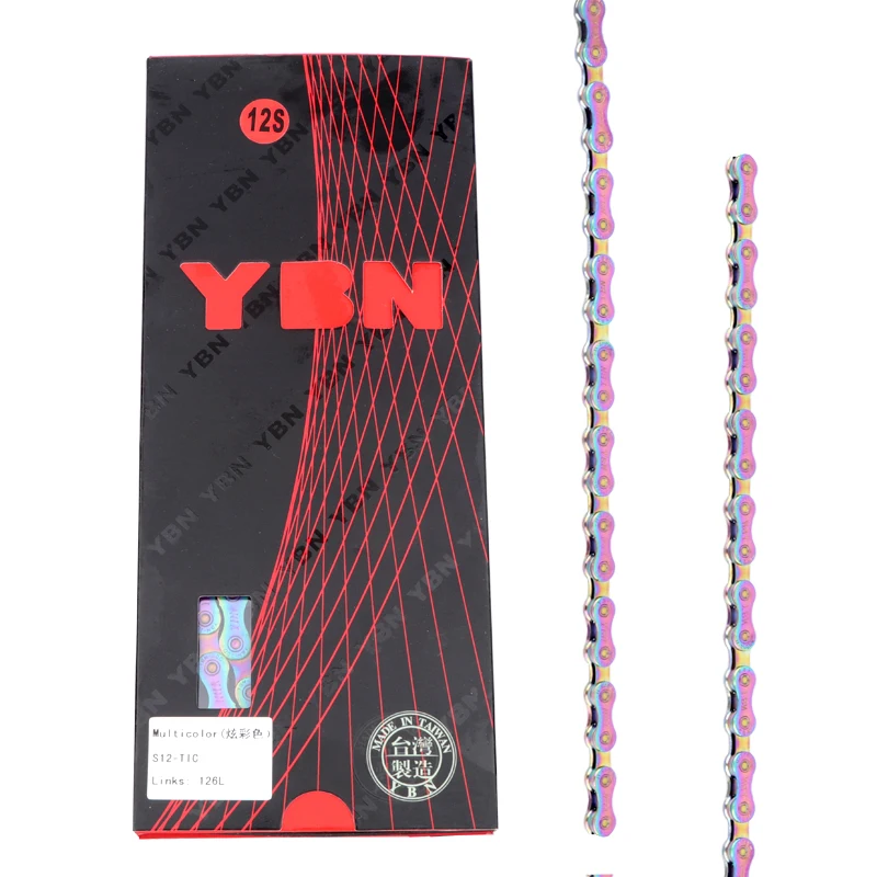 YBN Current 12v Mtb Chain 8v 10v 9v 11v Current Bicycle Chain 8 9 10 12 11 Speed Mountain Bike Chain 11V Road Cycling Current