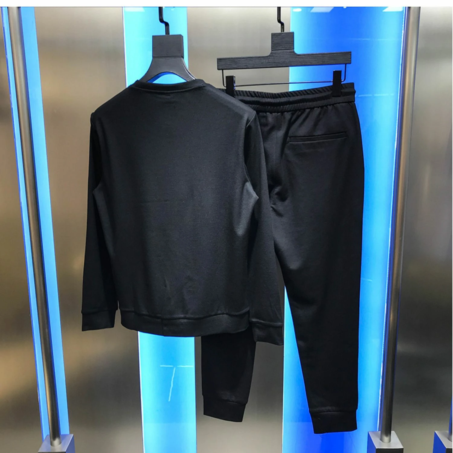 Men's Sets Track Suits, Cotton Thermal Jacket, Sweatshirt And Pants/Male Casual Oversized Hoodie Hip-Hop Hot Drill Streetwear