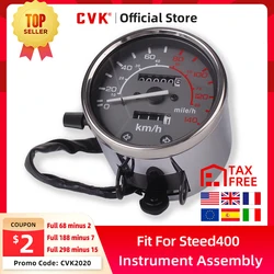 CVK instrument assembly gauges meter cluster speedometer odometer tachometer for HONDA Steed VT VLX 400 600 REBEL CA250 CMX250