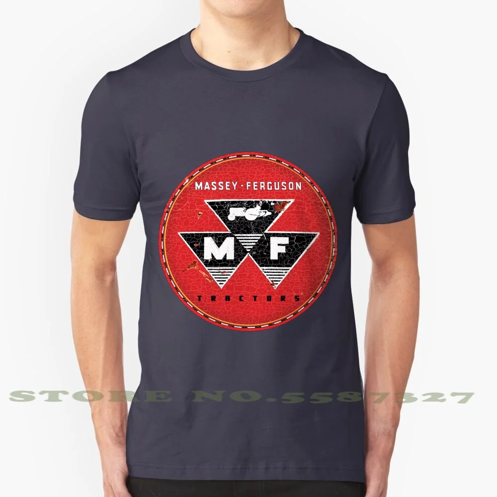 Massey Ferguson Tractors And Equipment Usa 100% Pure Cotton T-Shirt Massey Ferguson Tractors Usa Heaton Case Farmer Food Vintage