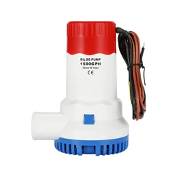 water pump Thermo plastic ABC Housing MKBP-G1500-12/24 12/24V rule gph bilge pump 1500 from maker electric china factory