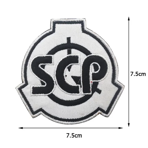 Нашивка SCP Foundation от OLOEY - вышивка для фанатов — фото устройства