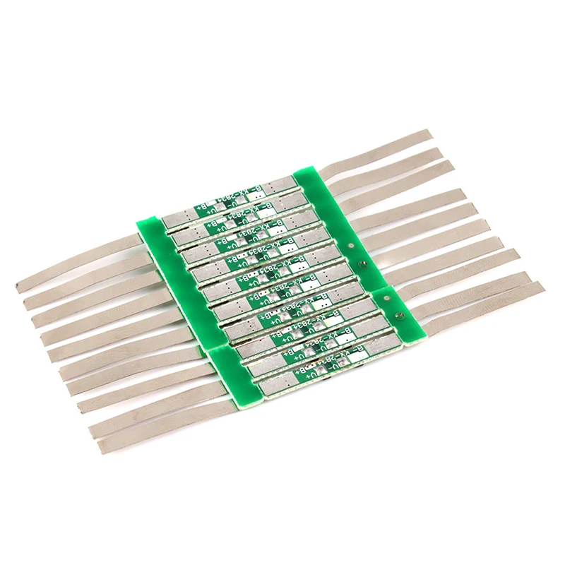 10 stücke 3,7 V 3A Li-Ion Lithium-Batterie 18650 Ladegerät Über Ladung Schutz Bord Mit Solder Gürtel Batterie Ladegerät zubehör – Detail 7