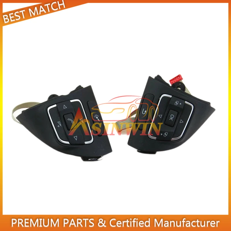 5C0-959-537-A 5C0959537A High Quality Left&Right Side MF Steering Wheel Control Button Fits For VW Jetta Golf MK6 MKVI