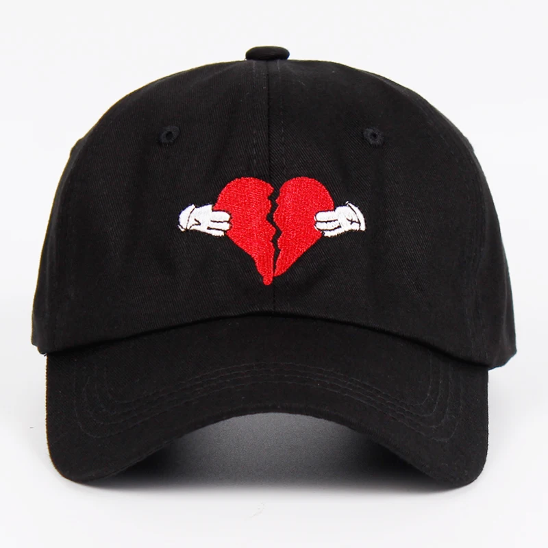 Heartbreak dad hat Newest Kanye West Break Album 100% Cotton embroidery Baseball Cap Snapback Unisex outdoor fashion leisure cap