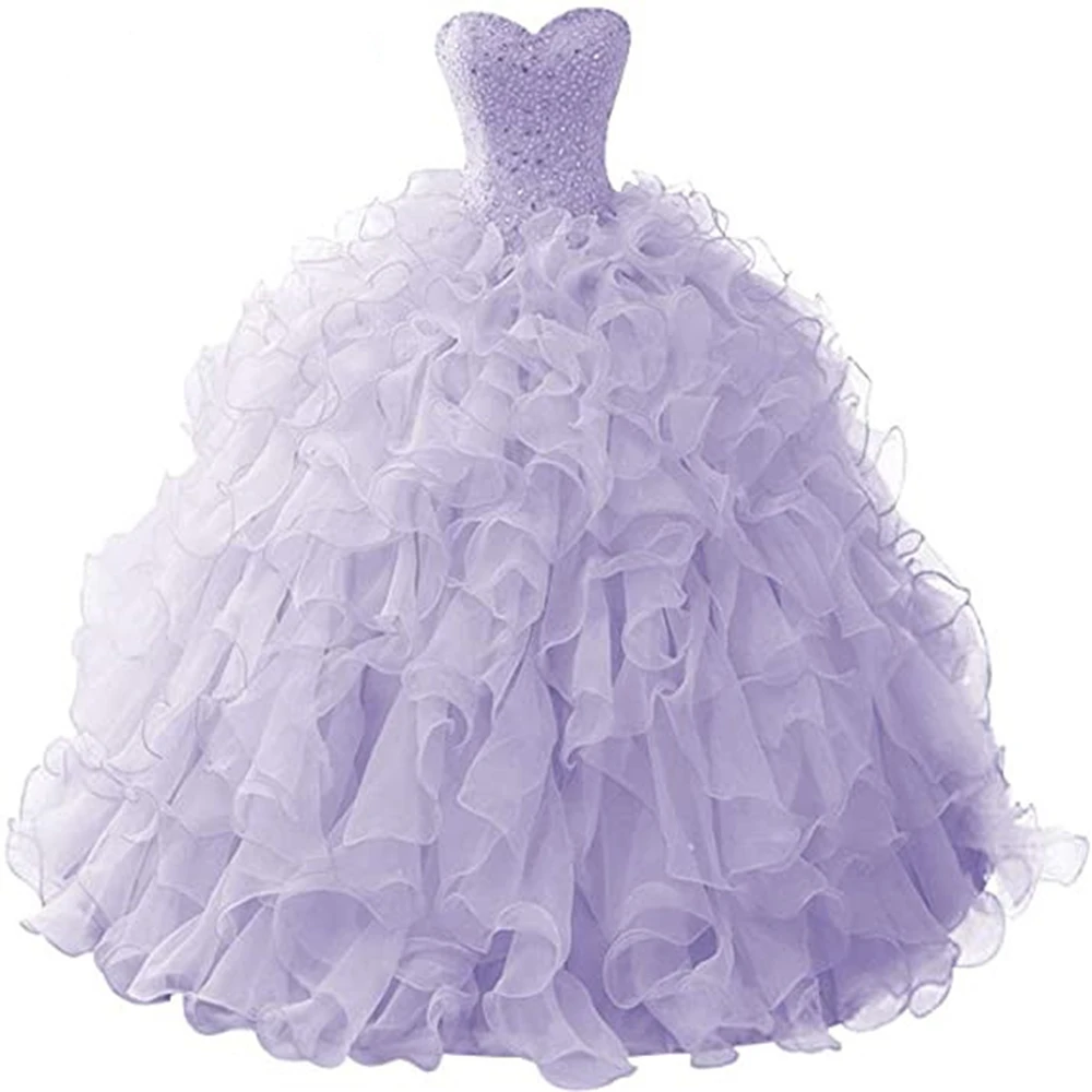 Vestidos de quinceañera para baile de máscaras, corpiño Formal de cristal, Organza, Princesa, fiesta de cumpleaños