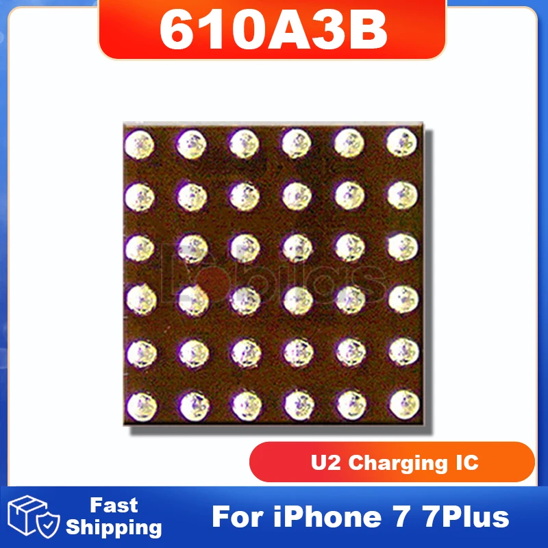 1Pcs/Lot 610A3B U2 U4001 For iPhone 7 Plus 7G 7P USB Charger Charging IC TRISTAR IC 1610A3B BGA Integrated Circuits Chip Chipset