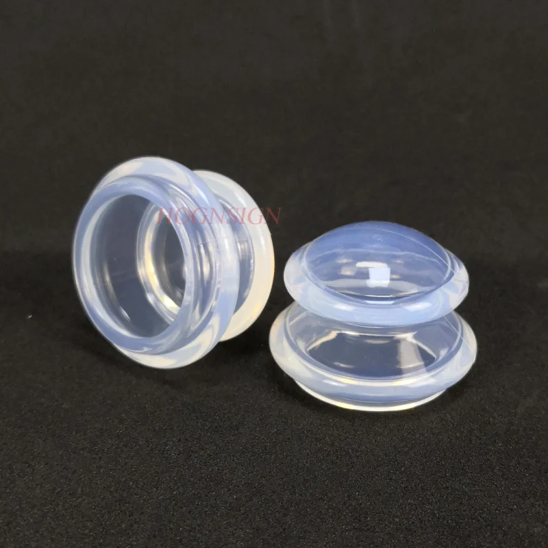 

cupping massage health 2pcs Silicone Cupping Vacuum Pump Cups Anti Cellulite Clearing Damp Body Massage Therapy