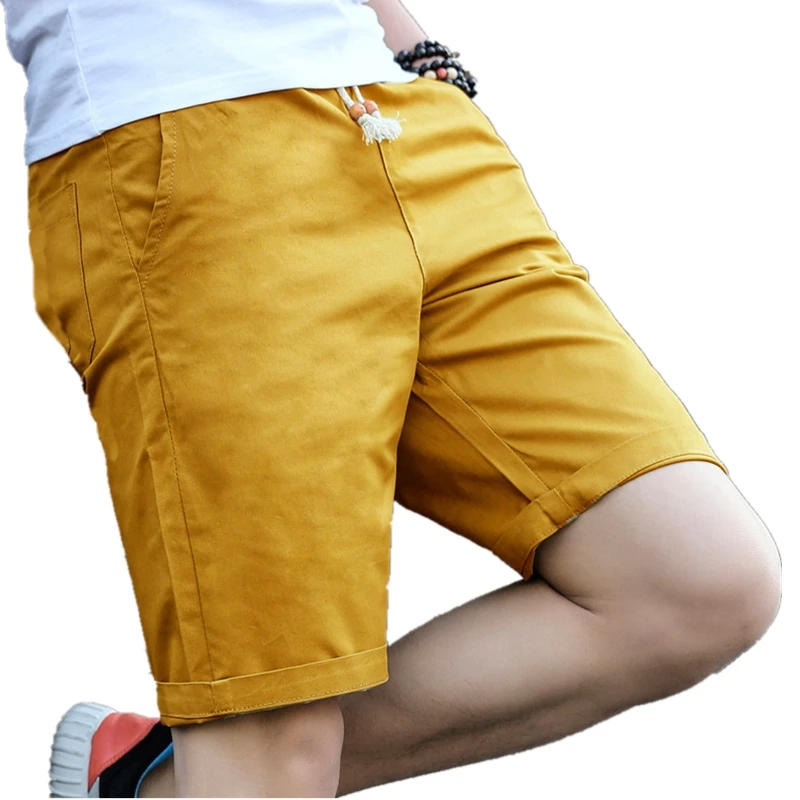 BOLUBAO New Summer Casual Shorts Men 2021 Solid ​Fashion Style Man Home Brand Solid Color Shorts Male