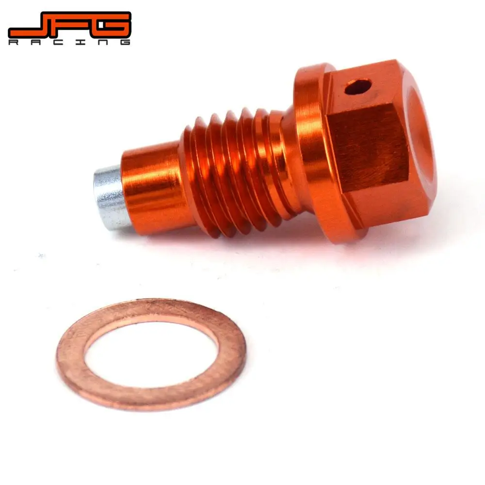 

Motorcycle CNC Magnetic Oil Drain Plug Bolt For KTM SX SXF EXC EXCF EXCR XC XCW XCF 125 150 200 250 350 450 530 SMR SMC Duke JFG