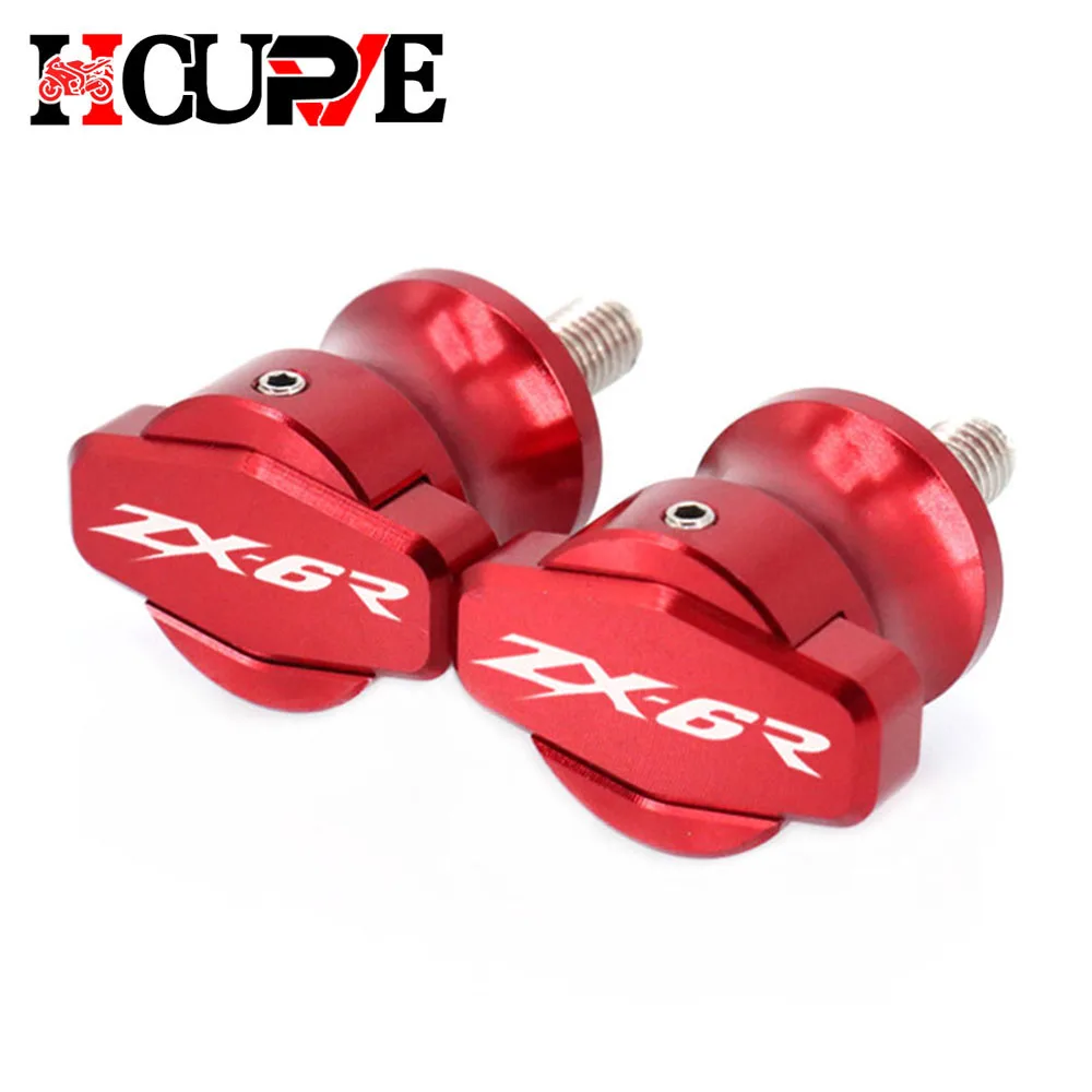 Motorcycle Accessories CNC Swingarm Spool Sliders Screws Stand For ZX-6R ZX-10R ZX-14R ZX6R ZX10R ZX14R ZX 6R 10R