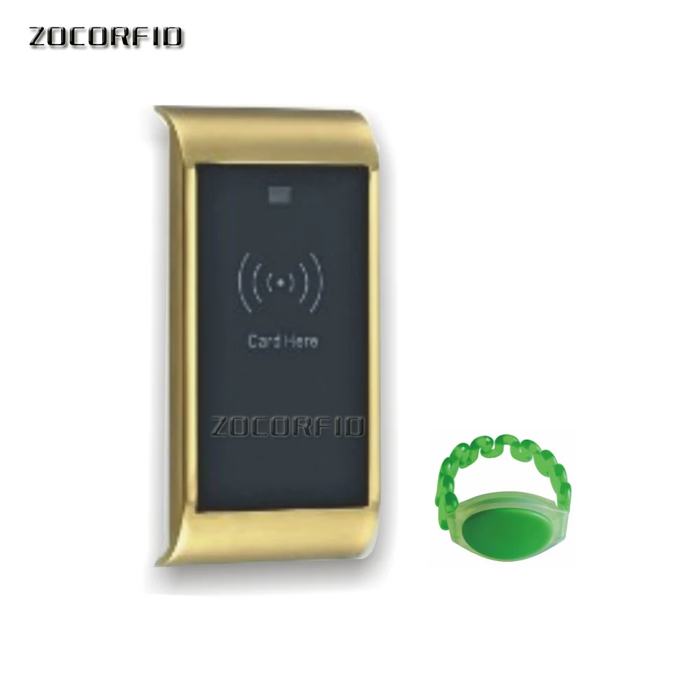 Long-term production of high quality 125KHZ swimming pool electronic lock /Furniture lock Free one RFID bracelet card
