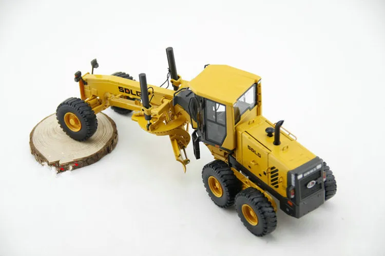 Collectible Legering Model Speelgoed Cadeau 1:35 Schaal SDLG G9190 Motor Grader Techniek Machines Voertuigen Gegoten Speelgoed Model Replica