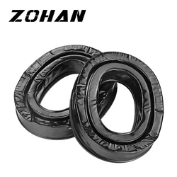 ZOHAN – coussinets d'oreille en Gel noir, pour protège-oreilles PELTOR 3M, équipement de protection personnelle, coussinets de remplacement de confort