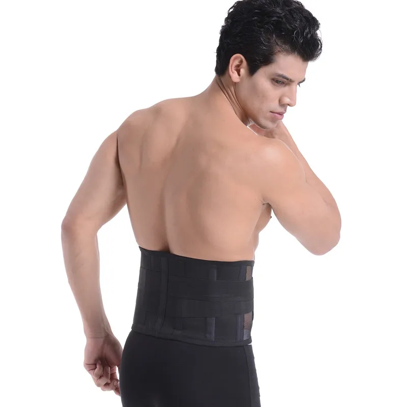 Lumbar Support High Elastic Breathable Mesh Health Care With Steel Waist Support Back Support Brace Bodybuilding Belts