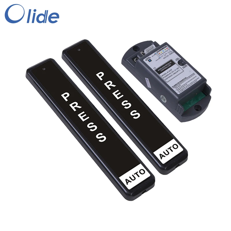 

Automatic Door Wireless Push Button,Electric Door Long Type Black Button For Access Control System