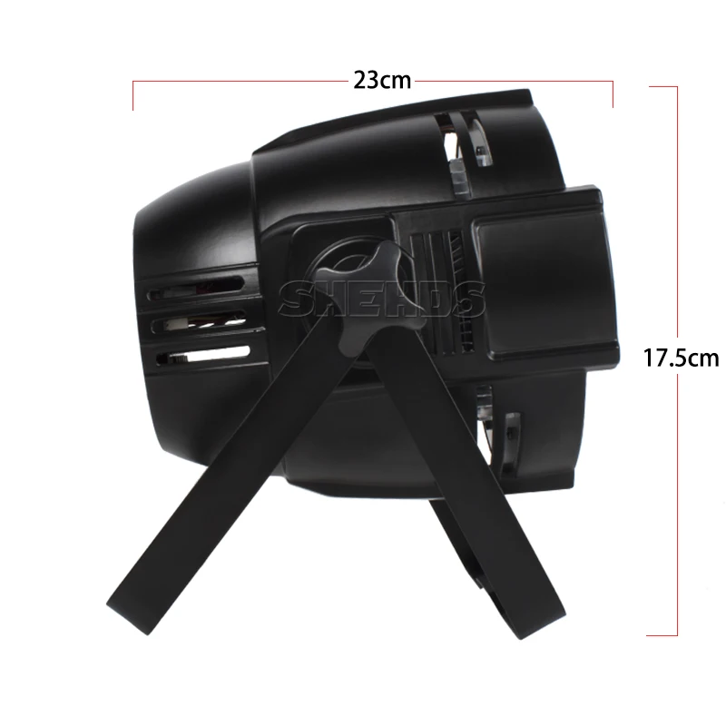 SHDHDS Big Aluminum Alloy LED Par 18x12W 4IN1 RGBW Lighting Par Light DJ Projector Wash Lighting Stage Lighting