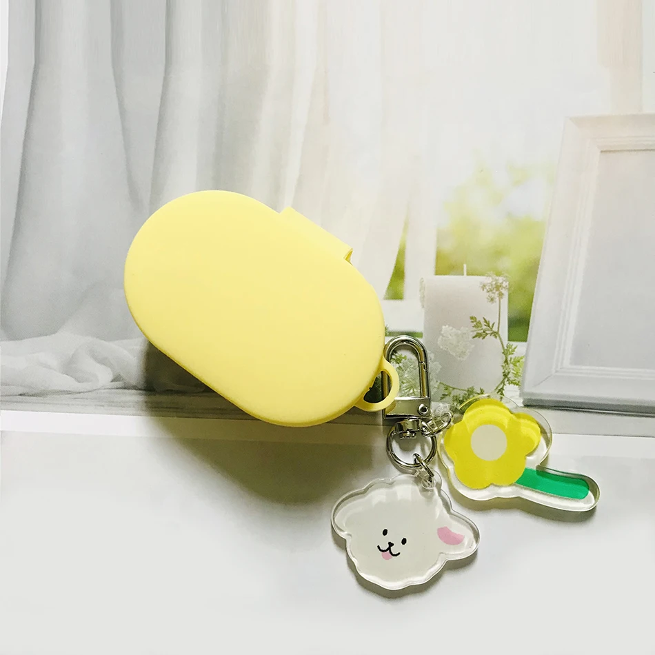 جراب سيليكون لهاتف Xiaomi Mi Redmi Airdots ، غطاء واقي لسماعات Xiaomi Redmi Airdots S