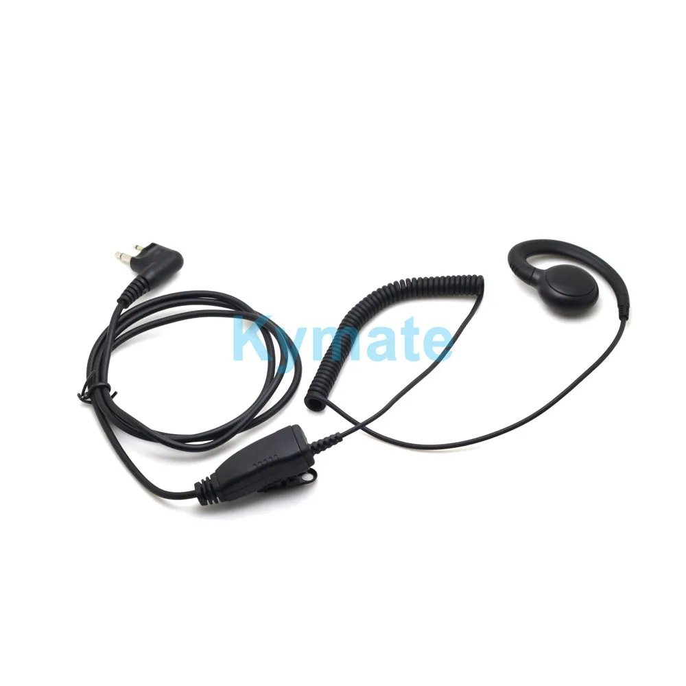 

180 Degree Swivel Earhook Volume line Earpiece Headset with Mic PTT for Moto CP140 GP300 GP88S A8 2 Way Radio Walkie Talkie