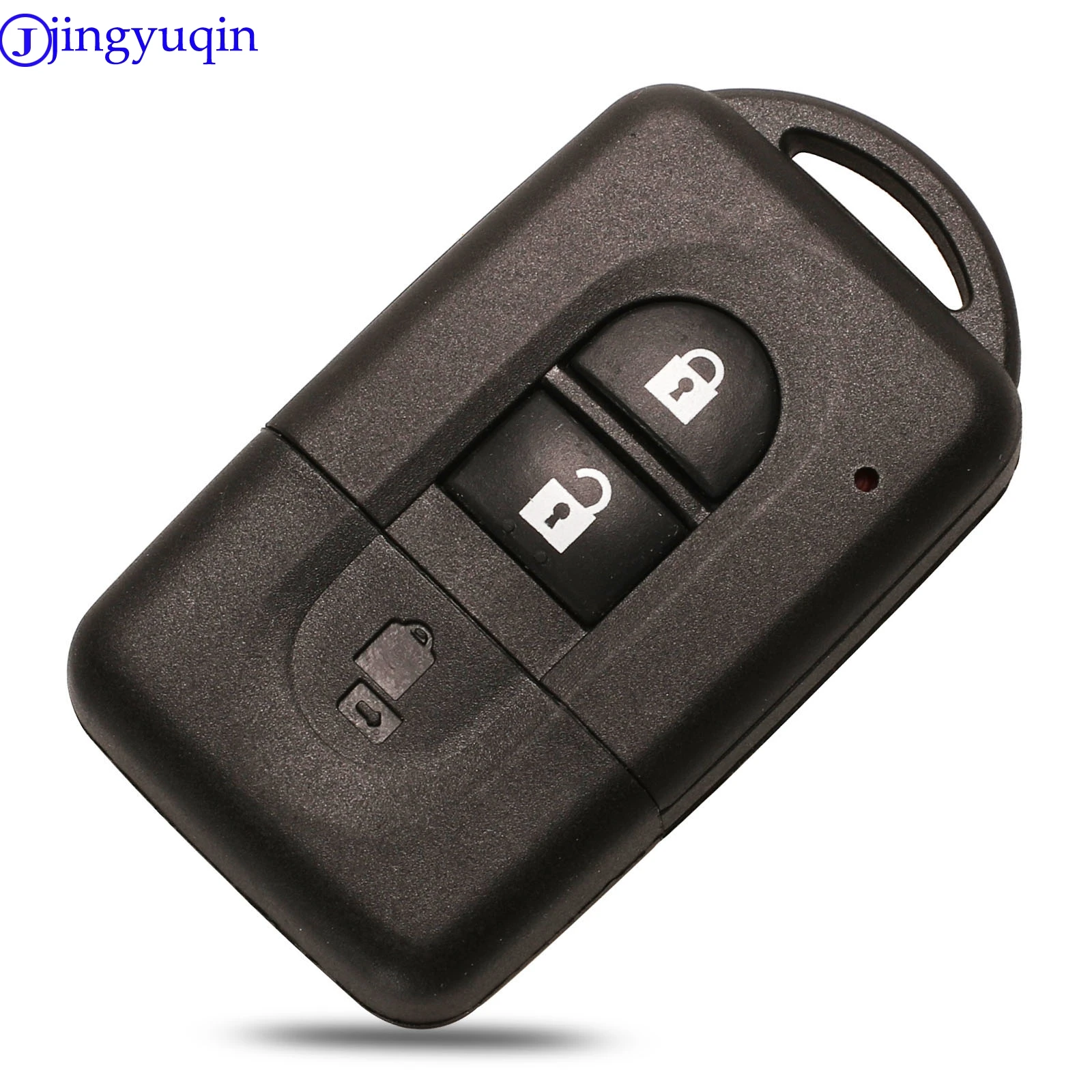 

jingyuqin 2 Buttons Remote Car key Shell Cover For Nissan Micra Xtrail Qashqai Juke Duke Key Fob Case Replacement