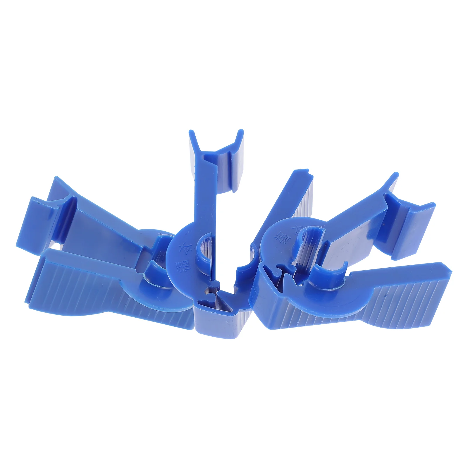3Pcs Praktische Peritoneal Dialyse Rohr Fluss Clips Peritoneal Clips (Blau)