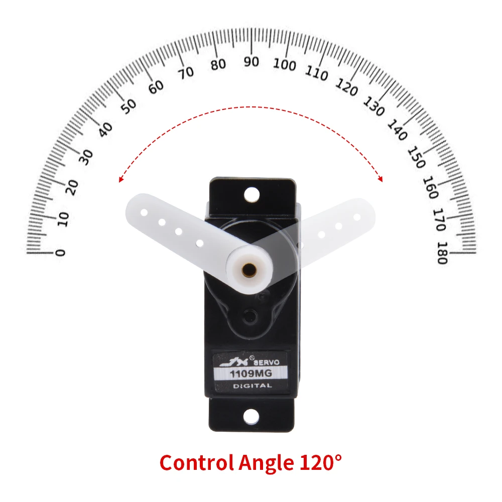 Servo Jx 9g металлический Шестерни цифровой Core (PDI-1109MG) модель с неподвижным крылом Airplan