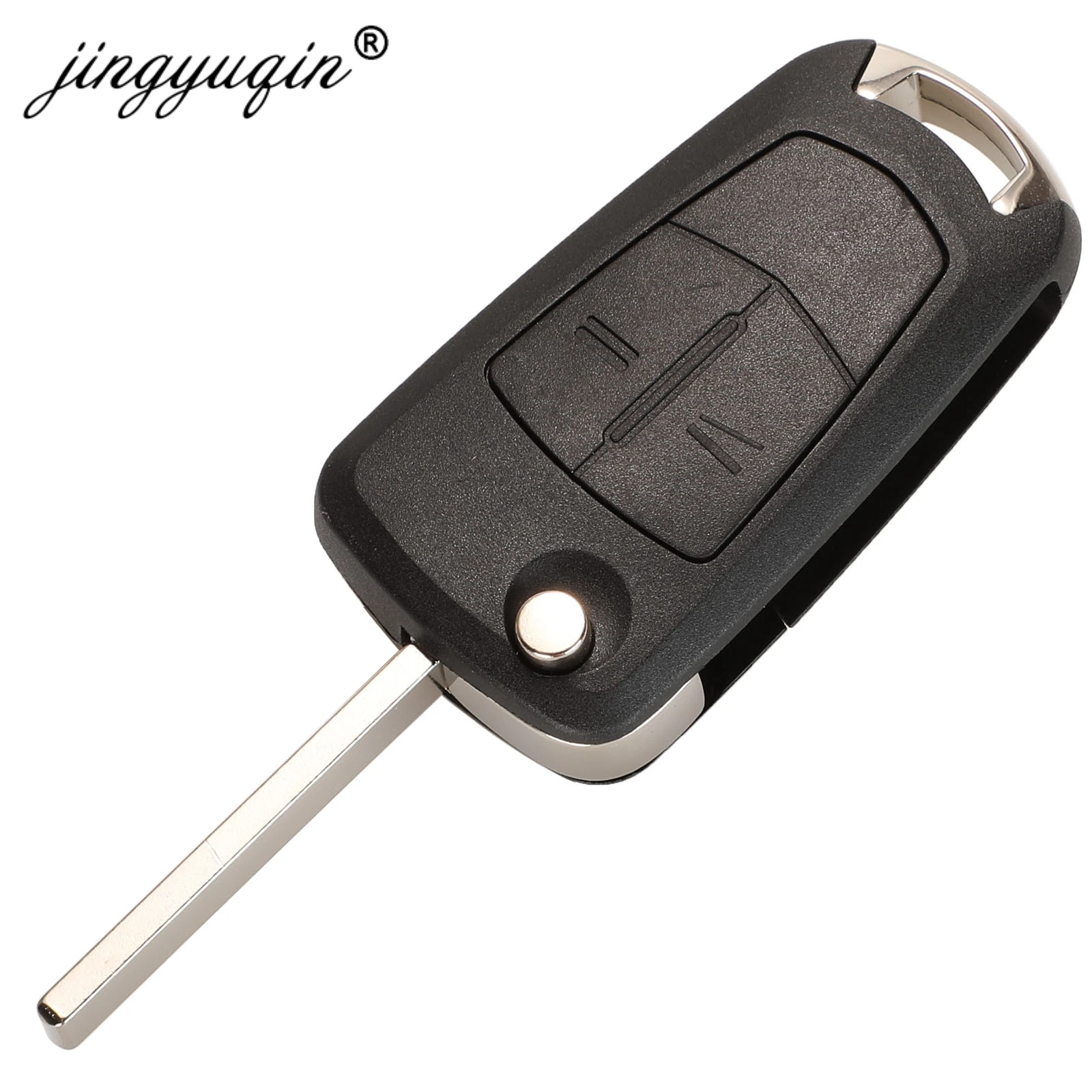 jingyuqin Car Remote PCF7941 Key for Opel/Vauxhall Astra H 2004-2009, Zafira B 2005-2013 PCF7946 Vectra C 2002-2008 Signium