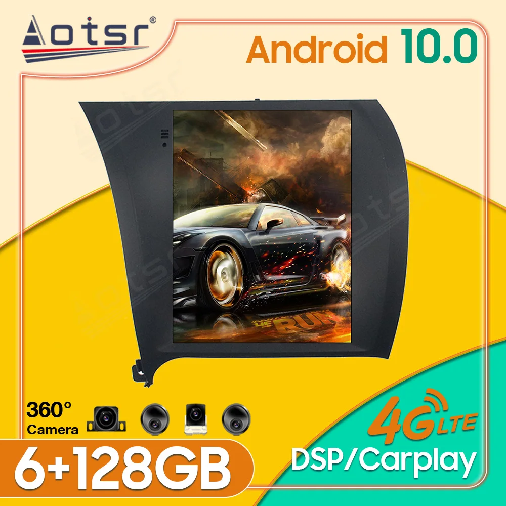 

Android 10 6 + 128 ГБ для KIA K3 2013-2015 2016-2018 автомобильное стерео радио с экраном Tesla радио плеер Автомобильный GPS-навигатор головное устройство