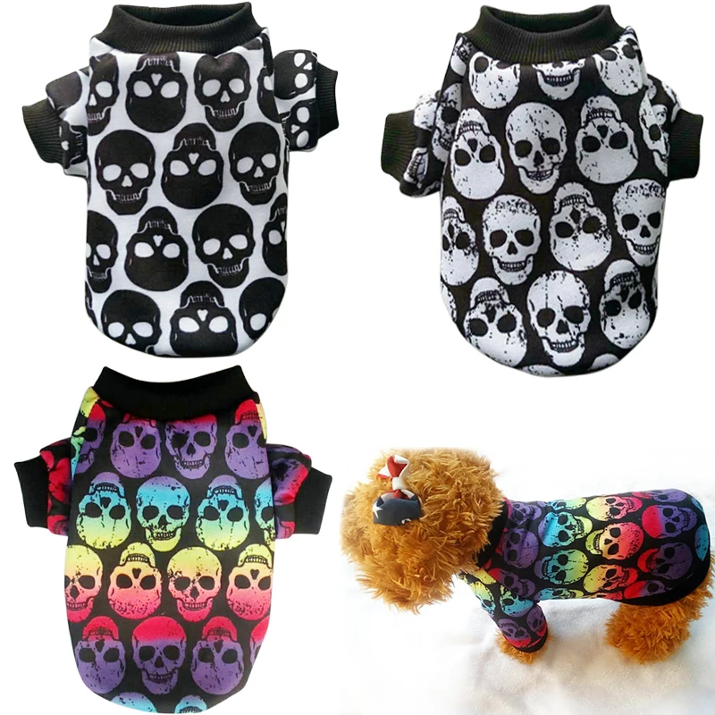 New Pet Dog Clothes Winter Warm T-shir Funny Cute For Small Dogs Chihuahua Bull Dog Costume Cat Clothes Coat Jacket Puppy