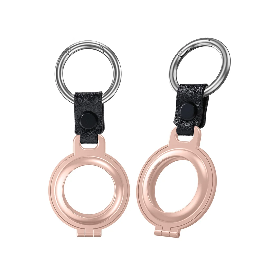 الكمال نمط المضادة للخدش مكافحة خسر غطاء معدني واقية كم قذيفة حامي ل Airtag المقتفي اكسسوارات