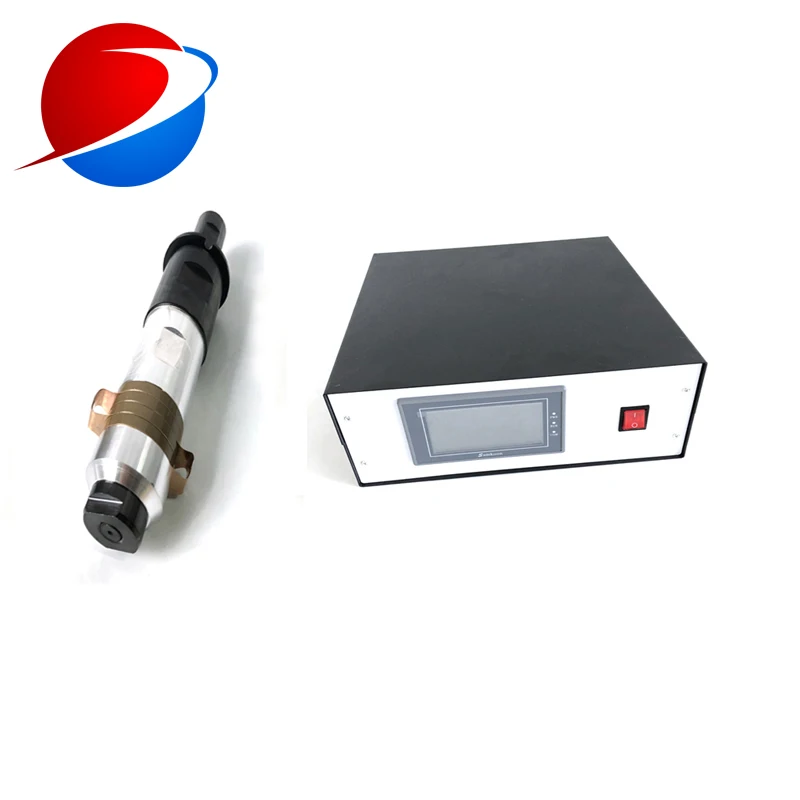 2000W/20khz ultrasonic welding generator price with welding transducer for welding plastic machine