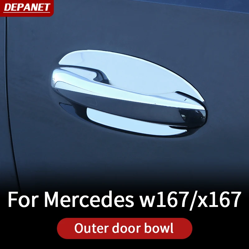 

Outer door bowl trim for Mercedes GLE w167 cover critical trim new benz GLS X167 GLE V167 coupe 350 450 500 Outer accessories